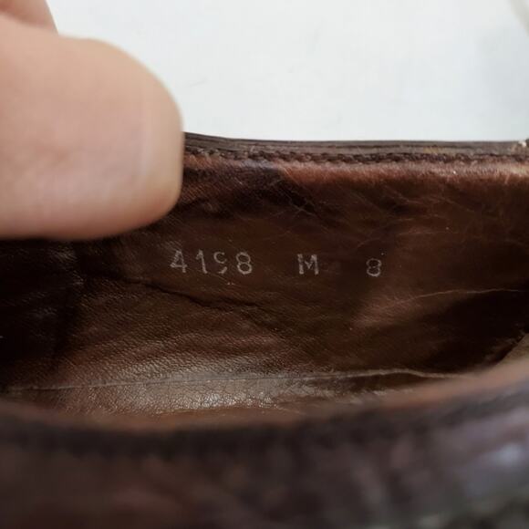 Vtg Bragano by Cole Haan | Woven Leather Lace Up Loafer Oxfords